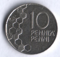 10 пенни. 2000 год, Финляндия.