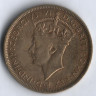 Монета 2 шиллинга. 1938(H) год, Британская Западная Африка.