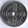 Монета 1 крона. 2009 год, Норвегия.