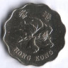 Монета 20 центов. 1994 год, Гонконг.