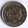 5 центов. 1987 год, Сингапур.