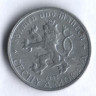Монета 10 геллеров. 1943 год, Богемия и Моравия.