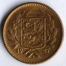 Монета 5 марок. 1947(S) год, Финляндия.