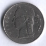 Монета 1 франк. 1950 год, Бельгия (Belgie).