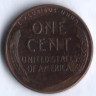 1 цент. 1954 год, США.