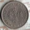 Монета 50 центов. 1960 год, Гонконг.