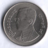 Монета 1 бат. 1991 год, Таиланд.