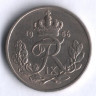 Монета 10 эре. 1956 год, Дания. C;S.
