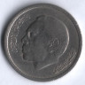 Монета 1 дирхам. 1974 год, Марокко.