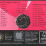 Монета 50 пенсов. 2011 год, Великобритания. Современное пятиборье.