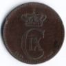 Монета 5 эре. 1894 год, Дания. VBP.