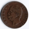 Монета 10 чентезимо. 1893(B/I) год, Италия.
