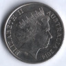 Монета 10 центов. 2014 год, Австралия.