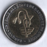 Монета 200 франков. 2005 год, Западно-Африканские Штаты.