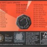 Монета 50 пенсов. 2011 год, Великобритания. Голбол.