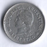 Монета 5 сентаво. 1974 год, Аргентина.