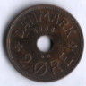 Монета 2 эре. 1936 год, Дания. N;GJ.