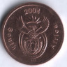 5 центов. 2004 год, ЮАР. (South Africa).