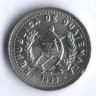 Монета 5 сентаво. 1993 год, Гватемала.