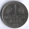 Монета 1 марка. 1979 год (F), ФРГ.
