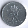 Монета 1 эре. 1970 год, Дания. C;S.