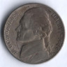 5 центов. 1945(D) год, США.