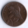 Монета 1 сентесимо. 1968 год, Панама.