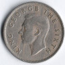 Монета 1 флорин (2 шиллинга). 1950 год, Новая Зеландия.