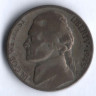 5 центов. 1945(S) год, США.