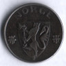 Монета 1 эре. 1941 год, Норвегия.