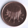 Монета 1 сен. 2000 год, Малайзия.