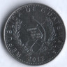 Монета 10 сентаво. 2012 год, Гватемала.