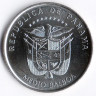 Монета 1/2 бальбоа. 2018 год, Панама. Монастырь Сан-Франциско.