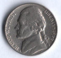 5 центов. 1964(D) год, США.