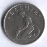 Монета 1 франк. 1923 год, Бельгия (Belgie).