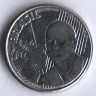 Монета 50 сентаво. 2003 год, Бразилия. Хосе Паранхос.