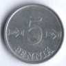 5 пенни. 1979 год, Финляндия.