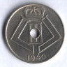 Монета 5 сантимов. 1940 год, Бельгия (Belgie-Belgique).