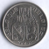Монета 1 франк. 1939 год, Бельгия (Belgique-Belgie).