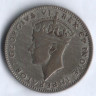 Монета 50 центов. 1942(H) год, Британская Восточная Африка.