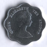 Монета 5 центов. 1981 год, Восточно-Карибские государства.