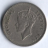 Монета 50 центов. 1948 год, Британская Восточная Африка.