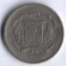 Монета 5 сентаво. 1978 год, Доминиканская Республика.