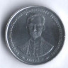 Монета 5 сатангов. 1996 год, Таиланд. 50 лет правления Короля Рамы IX.