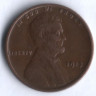 1 цент. 1913 год, США.