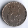 Монета 25 эре. 1920 год, Дания. HCN;GJ.