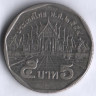 Монета 5 батов. 2011 год, Таиланд.