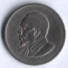 Монета 50 центов. 1966 год, Кения.