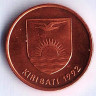 Монета 1 цент. 1992 год, Кирибати.