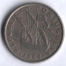 Монета 5 эскудо. 1964 год, Португалия.